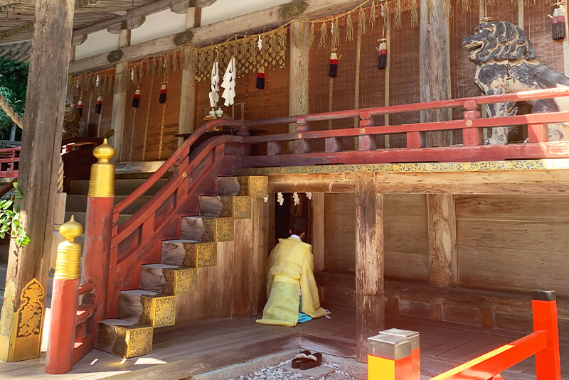 西本宮下殿の写真